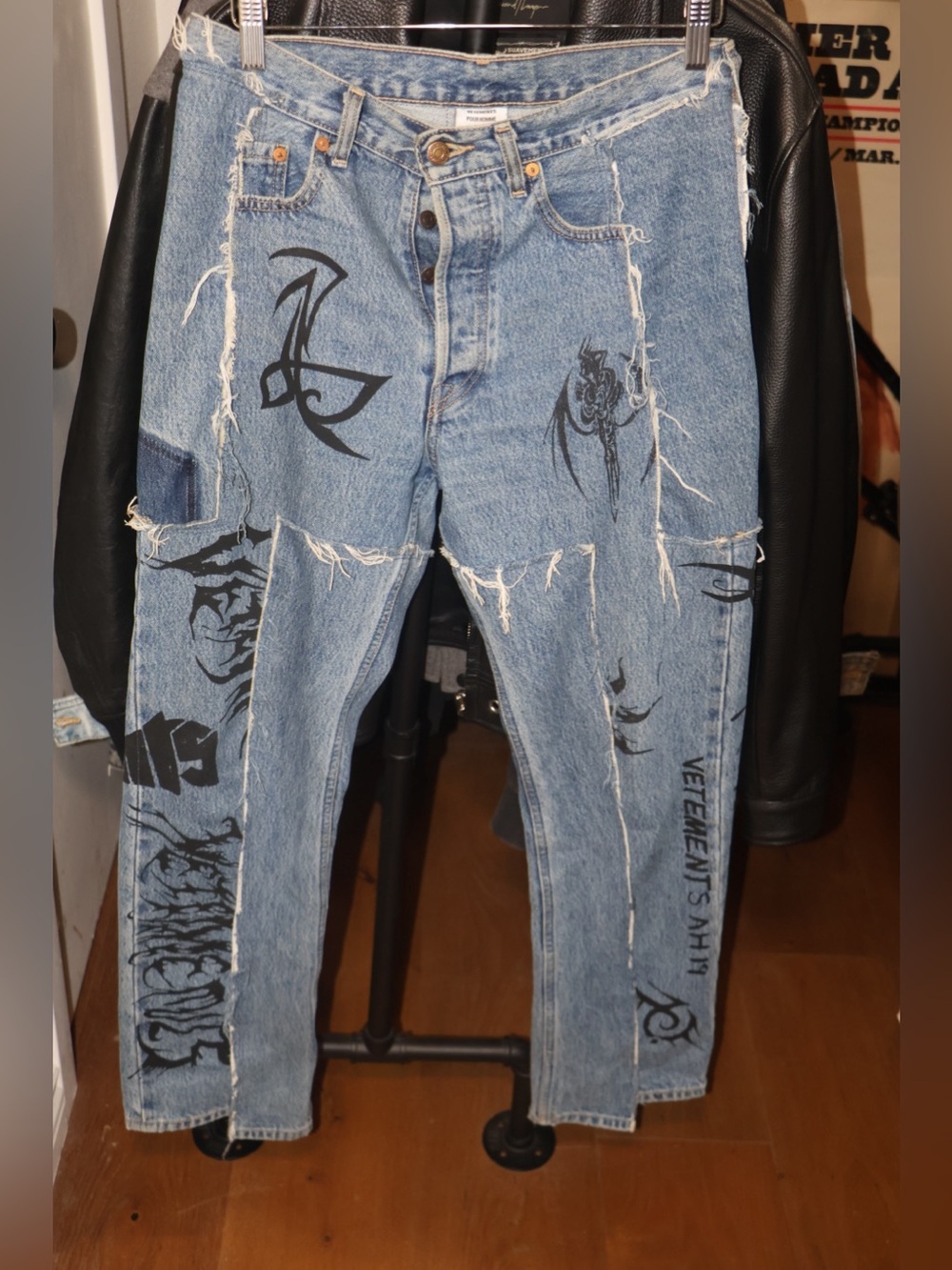 Vetements “Tribal” Denim